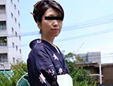 清楚感漂う和服の似会うバツイチ熟女が人生で初のアナル体験