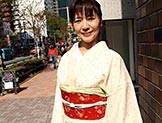 エッチ大好きの美魔女奥様上原千尋さんが今回は着物で存分に